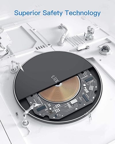 Miniatura 2 de PH-PH20863Z6R-36 - Cargador inalámbrico de 15 W, almohadilla de carga rápida para teléfonos Galaxy Z Flip3 5G y Z Fold3 5G, negro