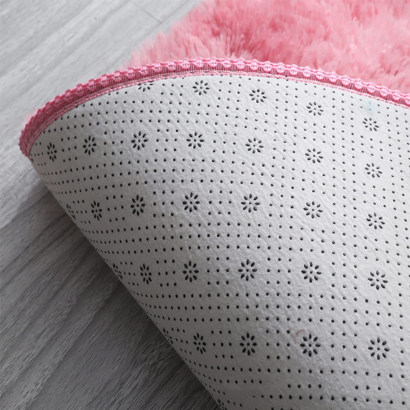 Ronde vloerkleden voor woonkamer voor slaapkamer, antislip tie-dye ruig