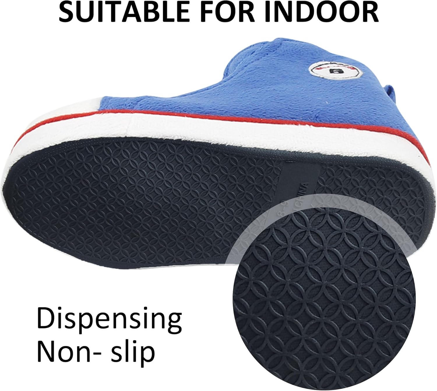House Sneaker Slippers for Men Warm Winter Funny Cozy Indoor Sneakers Slipper Shoes Boys - Image 4