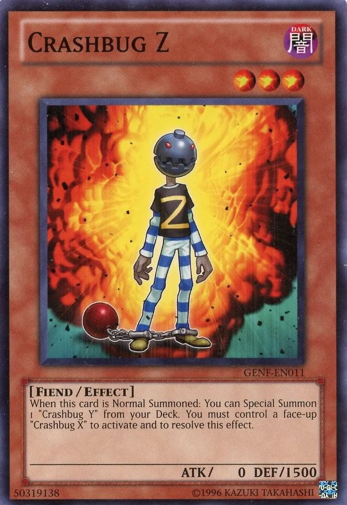 Amazon.com: Yu-Gi-Oh! - Crashbug Z (GENF-EN011) - Generation Force