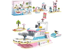 Voyage to Friendship with Our 3-in-1 LEGO Friends Cruise Ship: Beach, Helicopter, and House