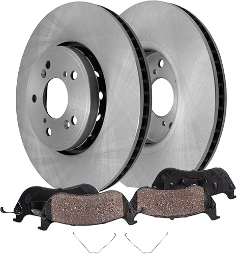 Miniatura 16 de Detroit Axle - Kit de freno trasero para Chevy Equinox Captiva Sport GMC Terrain Pontiac Torrent Saturn Vue Pinzas de freno de disco con soportes