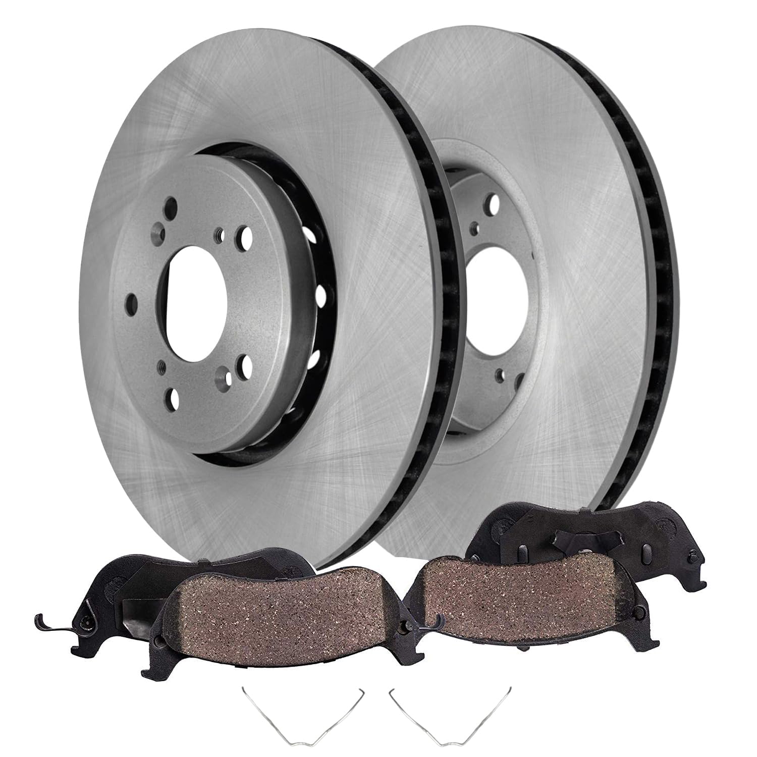 Detroit Axle - Front Brake Kit for Acura 2016 ILX, Disc Brakes Rotors