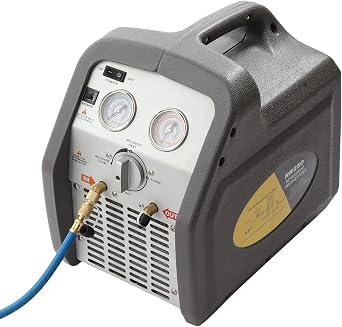 Refrigerant Recovery Machine 1/2HP AC Double Cylinder Refrigerant Recycling Machine HVAC Refrigerant Recovery Unit for Refrigeration Equipment