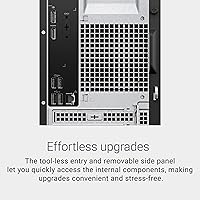 Vista 4 de Dell Tower Desktop ECT1250 - Intel Core Ultra 7-265 Processor, UHD Graphics, 32GB Memory, 1TB M.2 SSD, 3.0 SD Card Reader, Wired Keyboard and Mouse