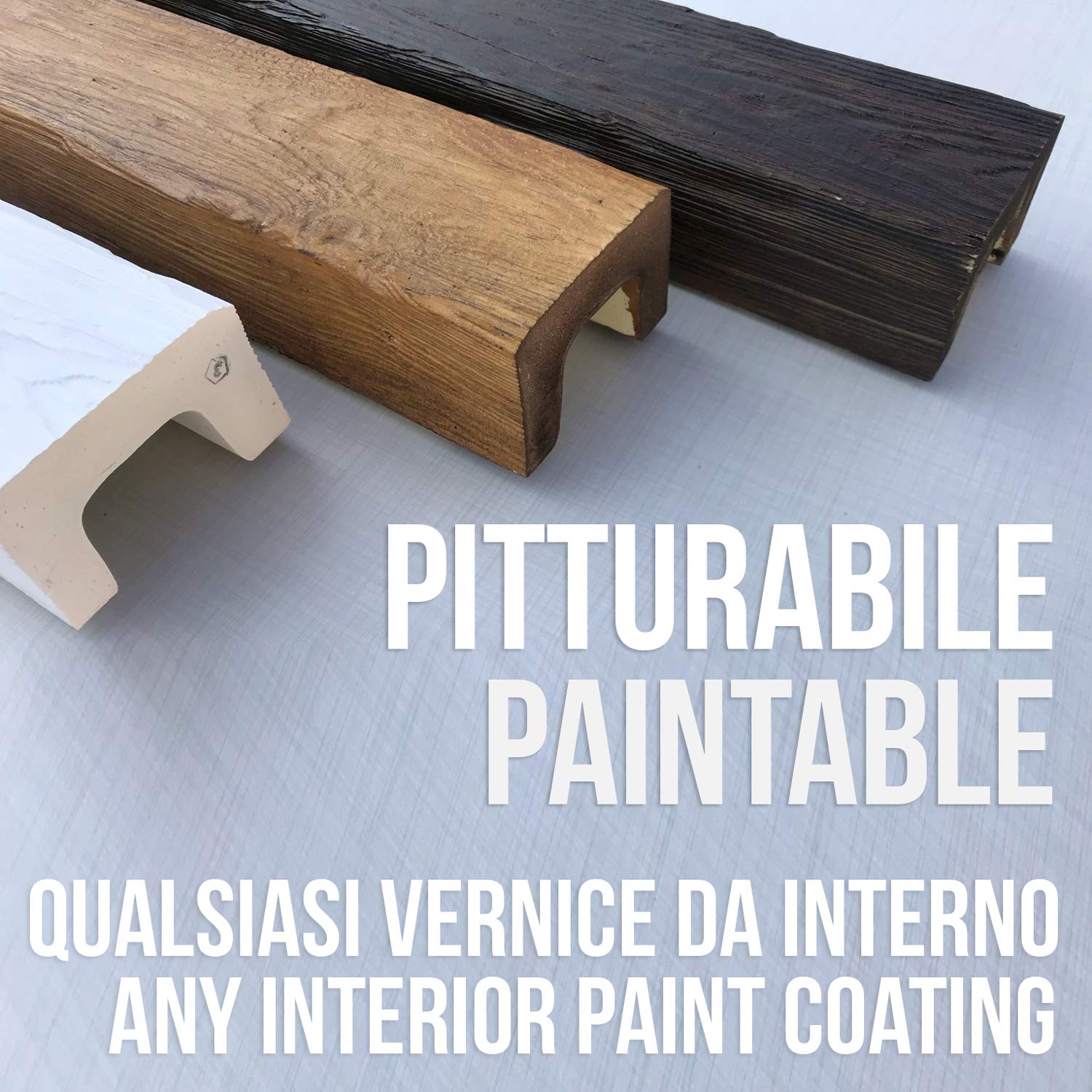 PROVISTON Plinthe en bois plaqué 20 x 60 x 2500 mm Bouleau 12.5 mètres | 5 pièces