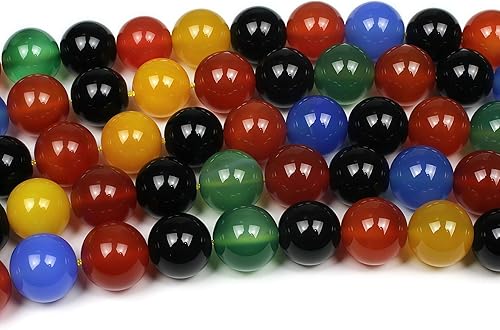 Miniatura 10 de MJDCB - Cuentas para hacer joyas, distintas piedras preciosas disponibles, lapis lazuli, 4mm