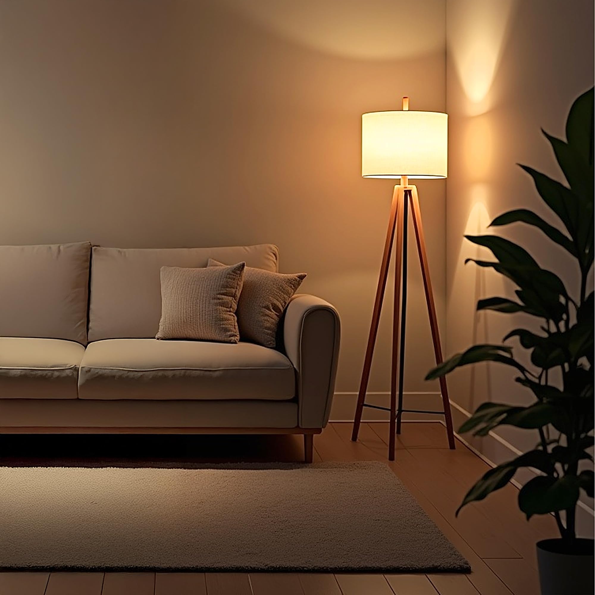 SSC-LUXon - Lote de 6 bombillas LED E27, filamento blanco cálido, 4 W, bombilla LED de bajo consumo, equivalente a 40 W, para lámpara y plafón