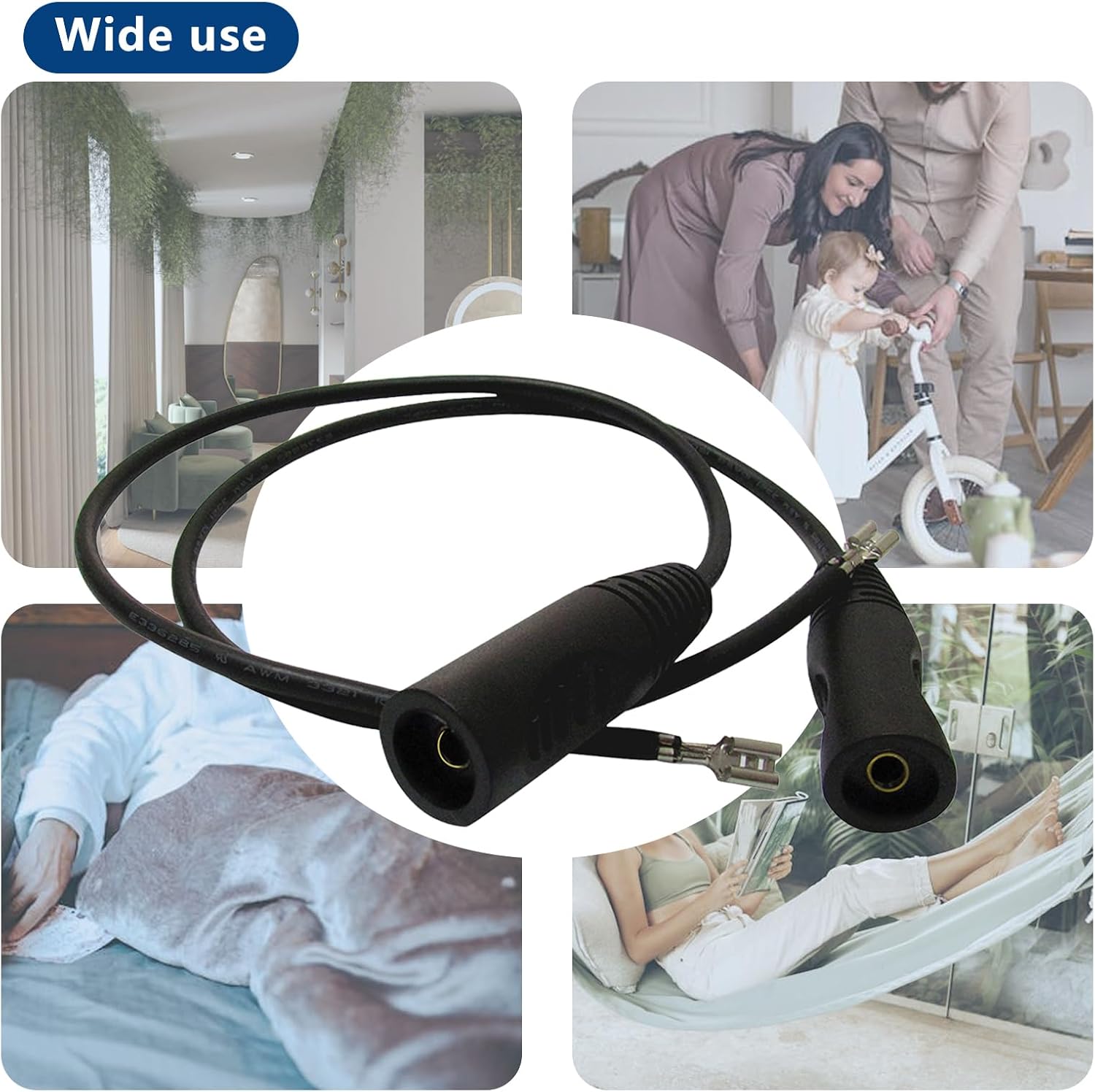 4978 Whole House Steam Humidifier Electrode Cord (Pack of 2) | for Aprilaire Replacement Part 4978 Electrode Wires Compatible with Steam Humidifier Models: 800 800LC 801 865 866