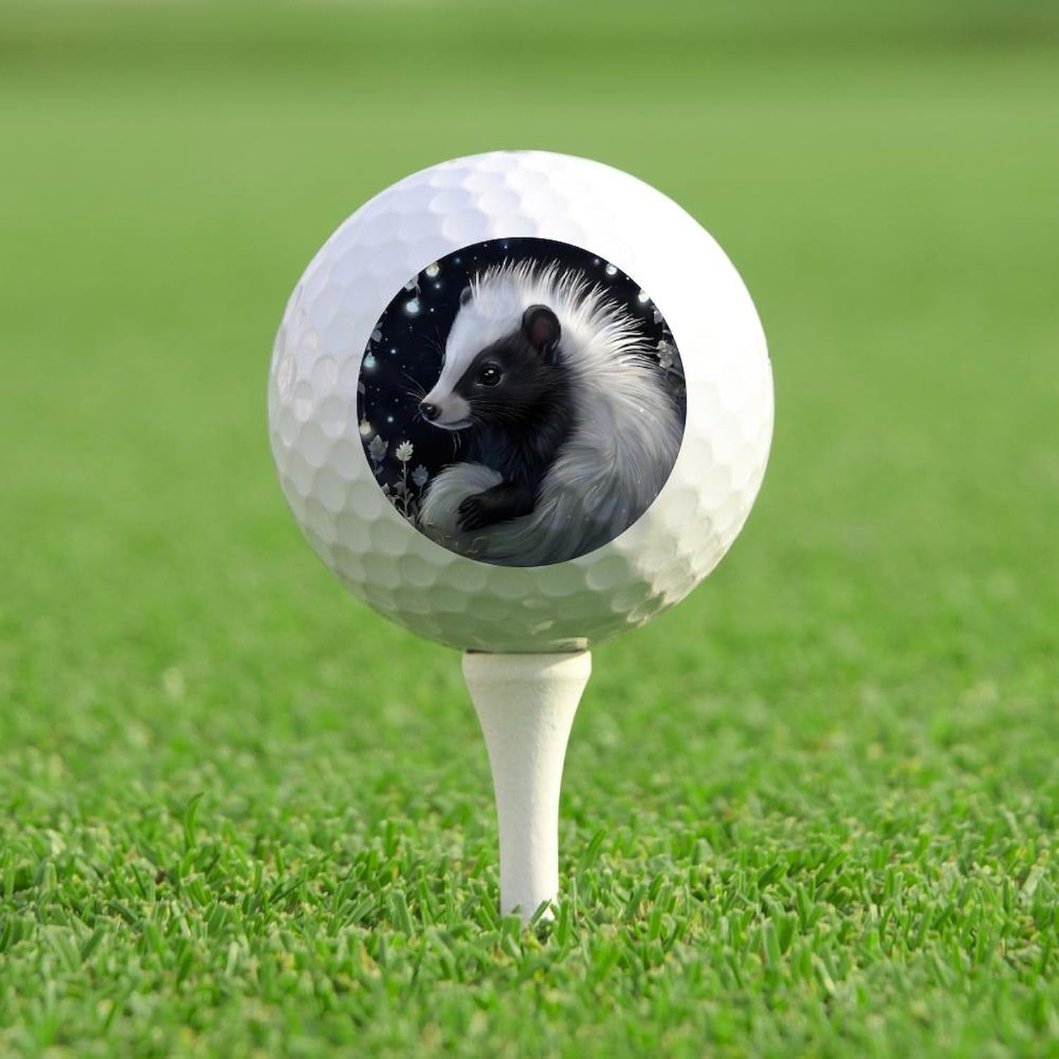 CafePress Cute Baby Skunk Novelty Golf Balls (Pk of 12)