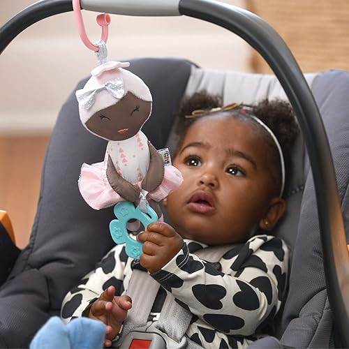 Miniatura 5 de Travel Bug Juguete para bebé multisensorial con arrugas, múltiples texturas y reproducción musical, cochecito, asiento de automóvil, tapete de juego