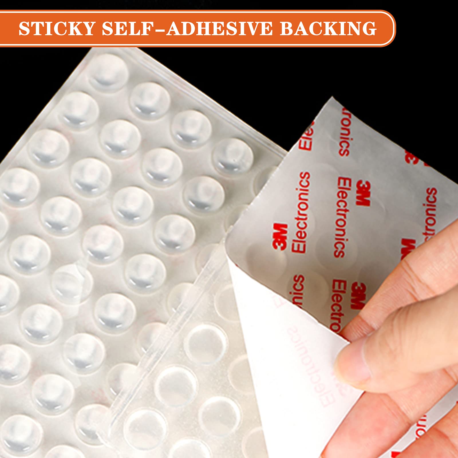 Meubles Pieds En Caoutchouc Carré Caoutchouc Amortisseur Elastique Noir