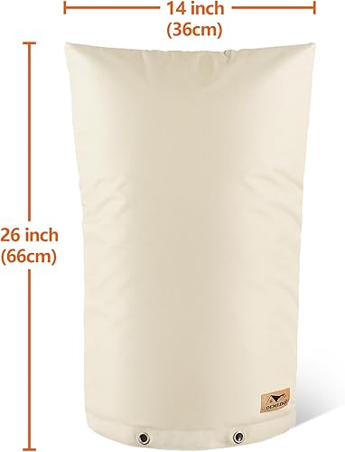 Vista 94 de Protección para prevención de reflujo, 53.34cmde ancho x 40.64cmde alto reflujo cubierta de invierno, bolsa de cubierta aislada para válvula de Arena