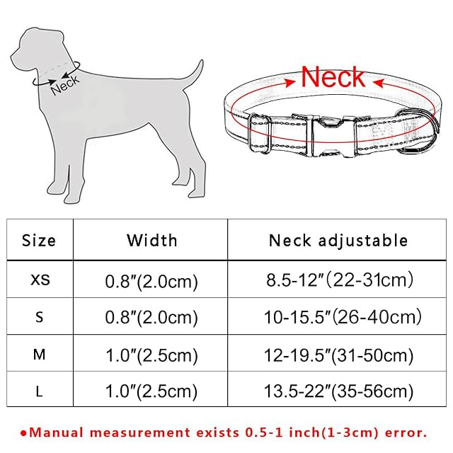Foto 2 de 5 de Collar De Perro Personalizado,Nombre Grabado Personalizado,Etiqueta De Identificación,Cachorro,Mediano…