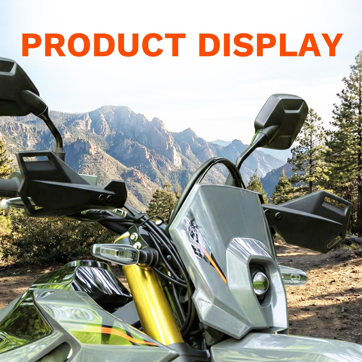 Amazon.com: WORLDMOTOP Motorcycle Handle Bar Handguards Protector