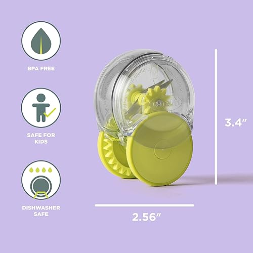 Miniatura 6 de Chef'n VeggiChop Picador de alimentos manual (rúcula) + picador de ajo Chef'n Garliczoom