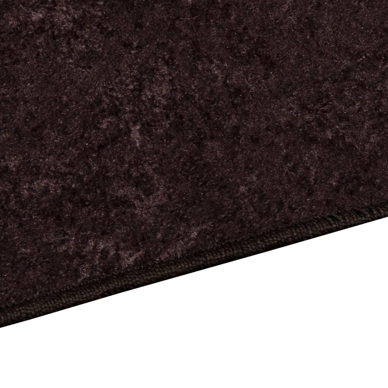 Alfombra lavable a máquina, 450 x 100 cm, con base antideslizante de PVC de terciopelo de poliéster para aislamiento del ruido, alfombra de terciopelo con llamativo patrón multicolor