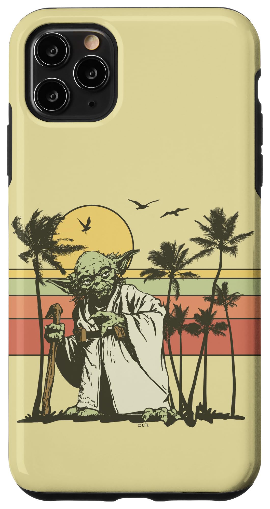 Éviter rayures iPhone 11 Pro Max coque Star Wars Yoda