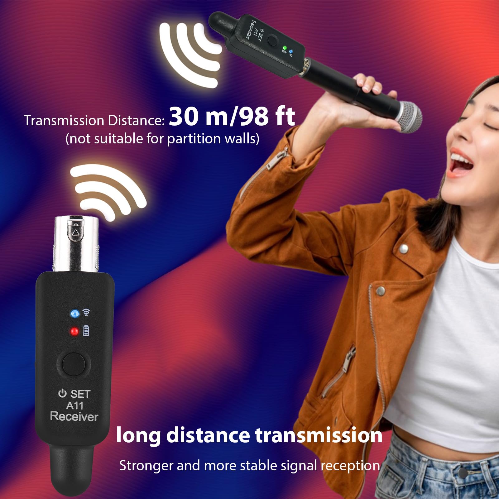 Summina Audiokaart Audio-interface Opname Audio-interface XLR Reverbero DSP Voeding Phantom 48 V Geluidskaart Resolutie 16 bit/48 kHz Plug and Play voor opname