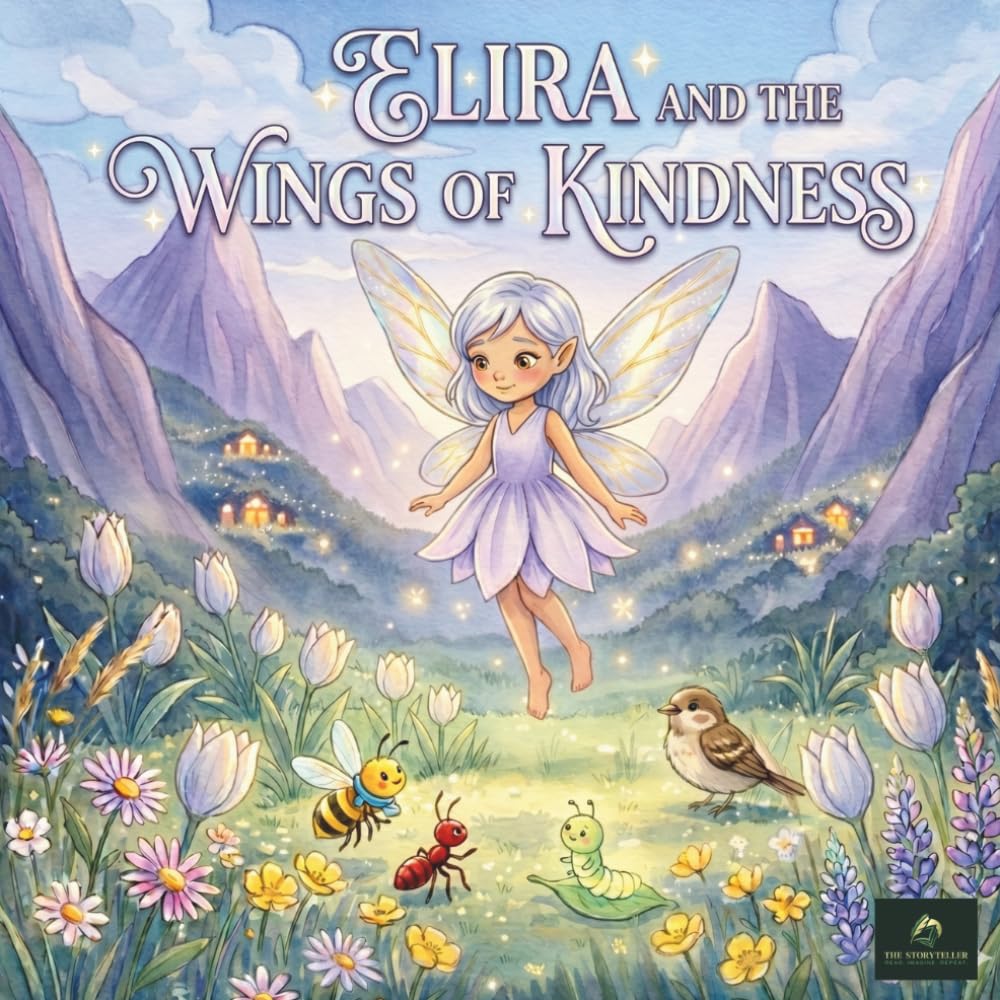ELIRA AND THE WINGS OF KINDNESS: A Beautiful Bedtime Story About Sharing, Caring, and Growing a Kind Heart (MORAL STORIES FOR KIDS)