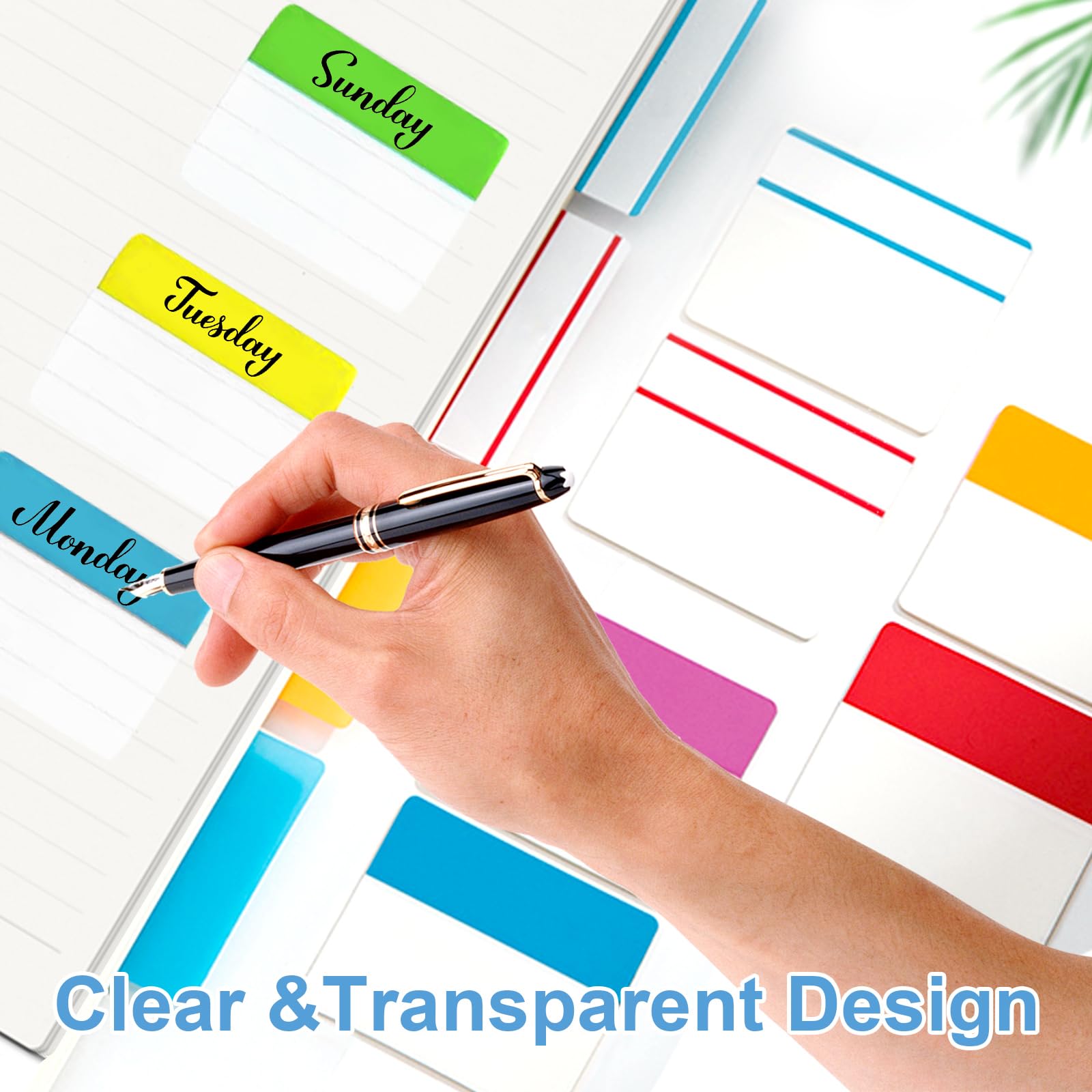 Vyuwast 320-tlg Seitenmarker Set - Beschreibbare Index Tabs Mit Tier-Motiven