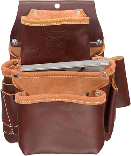 Occidental Leather 5060 - Bolsa de 8" de profundidad con soportes