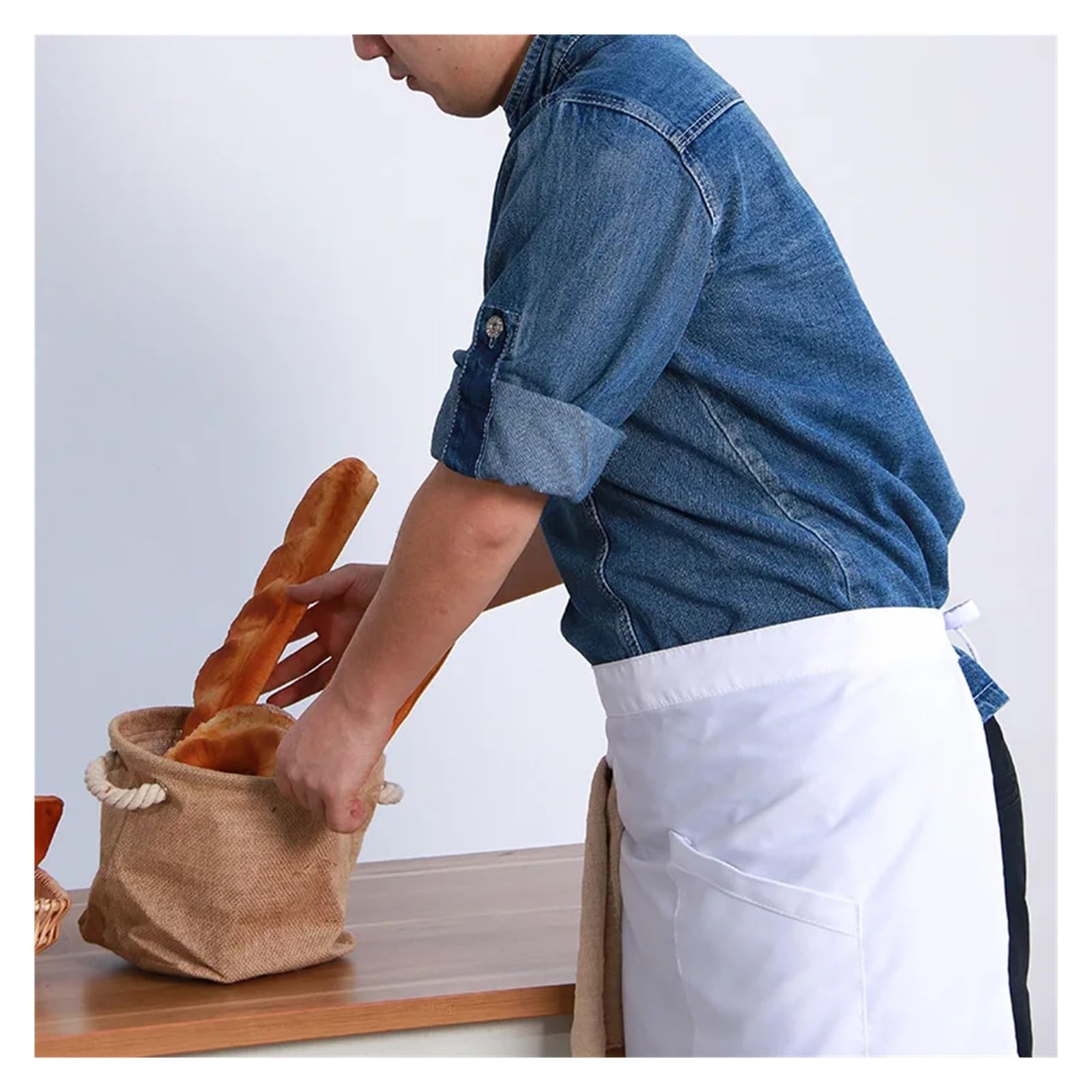 Abiti da lavoro a maniche lunghe da cuoco occidentale, for uomo, for cucina, pasticceria, catering, hotel, ristorante Per Il Personale Del Ristorante
