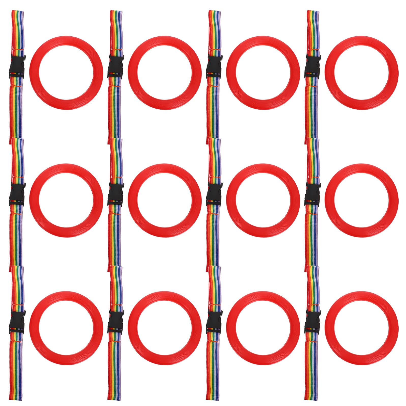 HANABASS 24 Juegos De Pulseras Para Bebés Cuerda De Tracción Para El Brazo De Los Cuerda Antipérdida Para De Control Para Caminar De Tracción De Seguridad Para