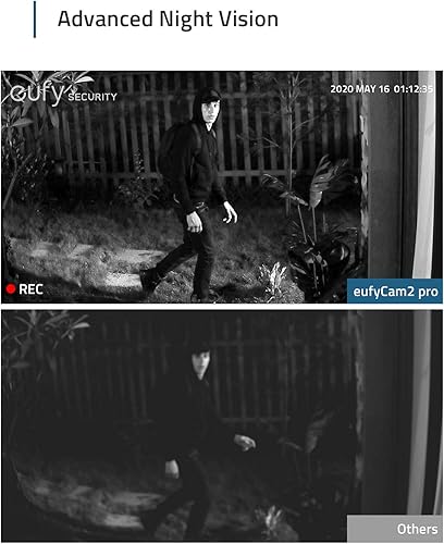 Miniatura 5 de eufy Security eufyCam 2 Pro - Sistema inalámbrico de cámara de seguridad para el hogar kit de 3 cámaras duración de la batería de 365 días