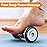 BESKAR Foot Massage Roller for Plantar Fasciitis Relief, Portable Reflexology Tool Pressure Point Massage Rollers, Deep Tissue Massages for Relieving Feet Arch Heel Pain, Myofascial Pain Syndrome