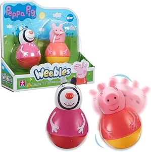 GIOCHI PREZIOSI PEPPA Pig Scuolabus Veicolo Con Personaggio Legno PPC74