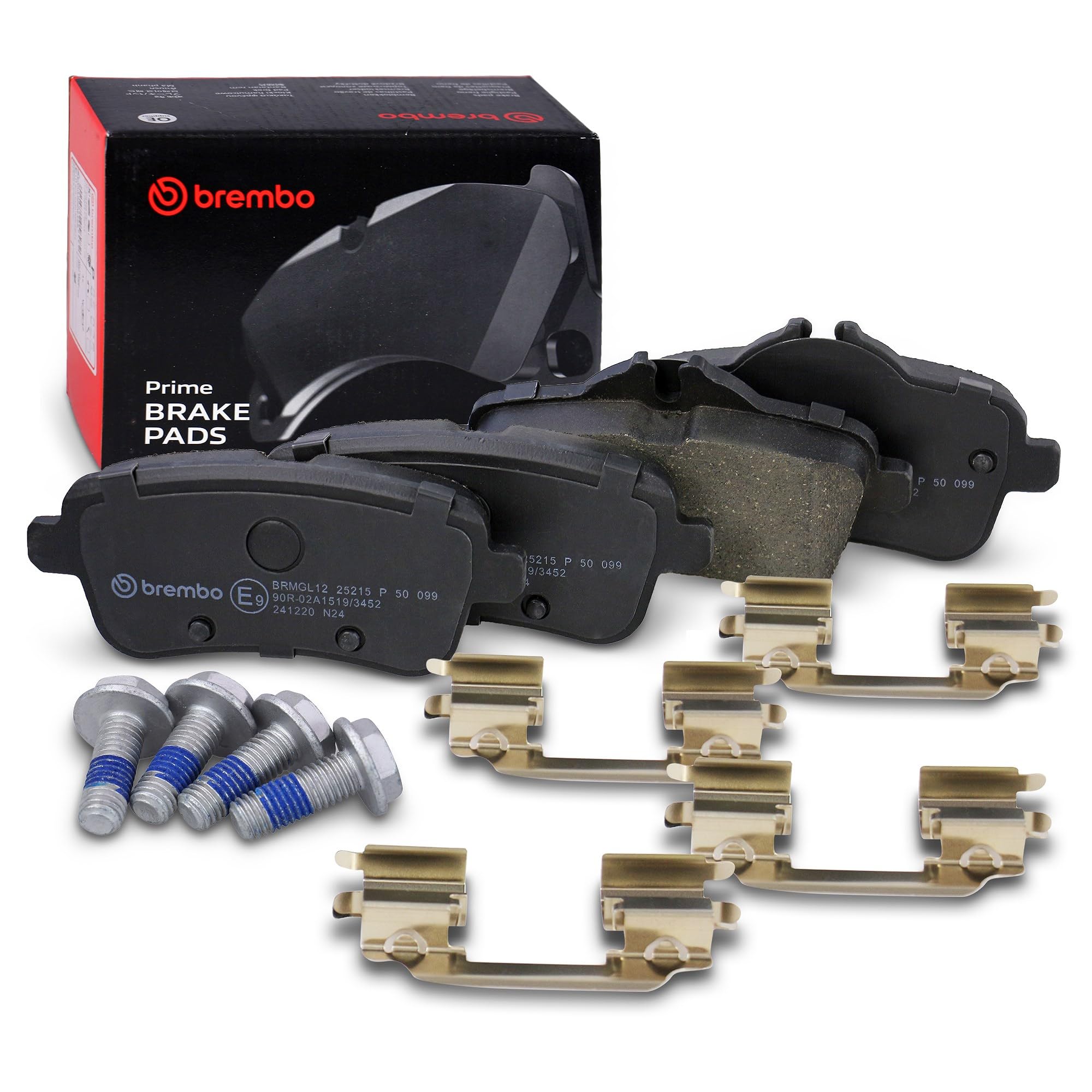 Brembo P50099 Rear Disc Brake Pad - Set of 4