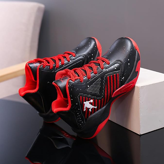 New Children's Non Slip high top Basketball Shoes