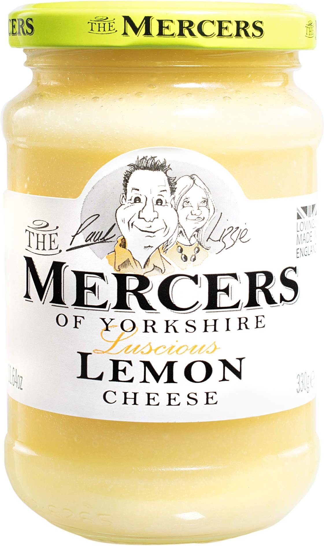 Mercers Lemon Cheese 330 g (Pack of 3)