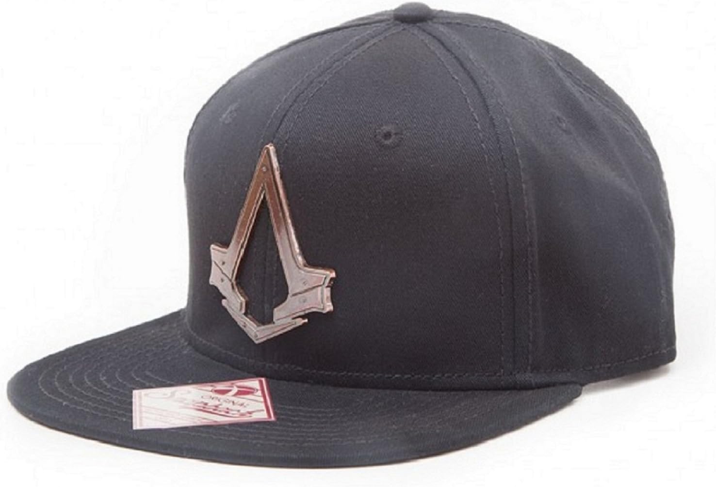 Assassins Creed Baseball Cap Syndicate Bronze Crest Official Black Snapback Size One Size