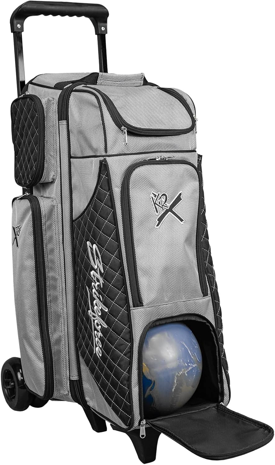 KR Strikeforce Royal Flush 4x4 Premium Four Ball Roller Bowling Bag