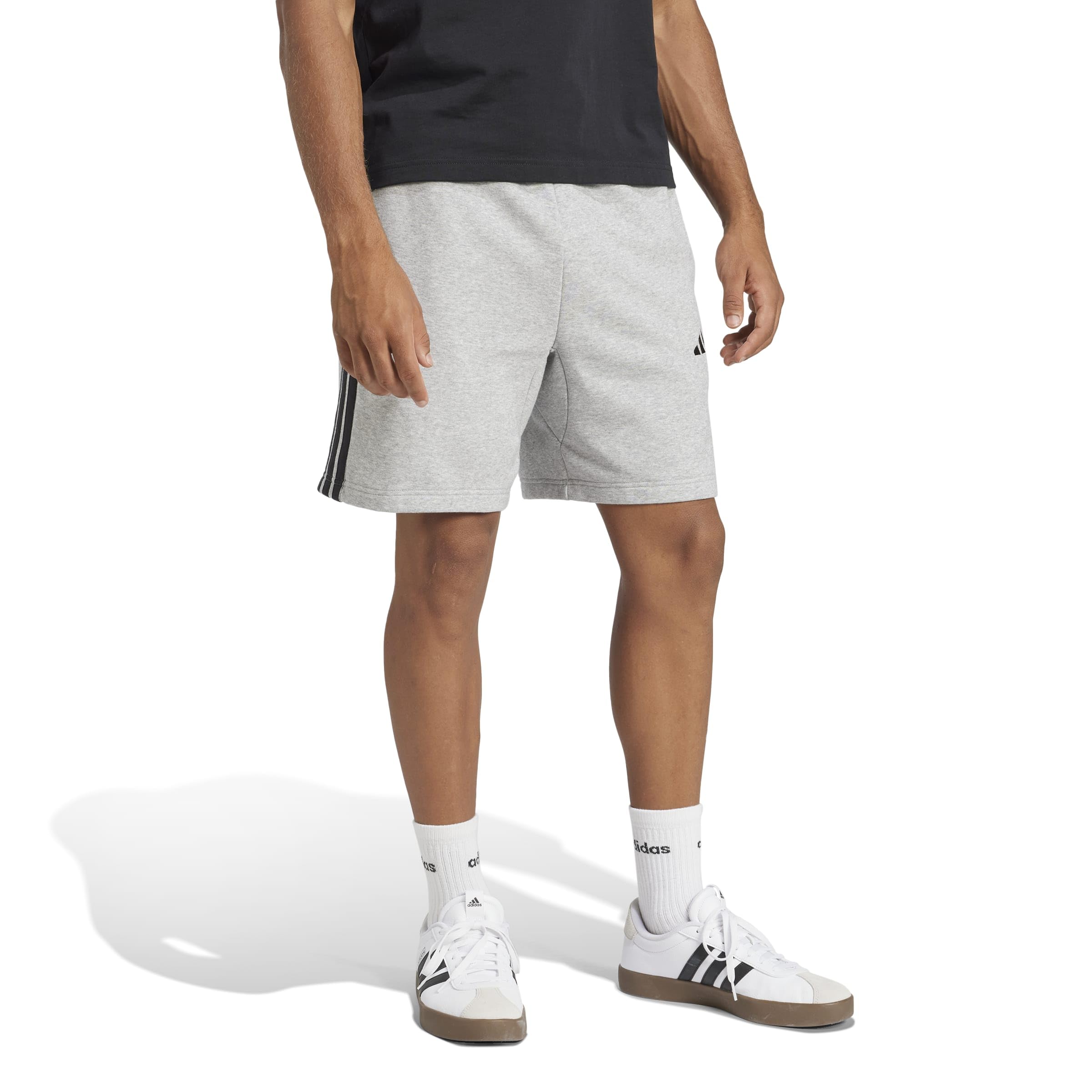 Adidas Herren Essential Three Stripes French Terry Short