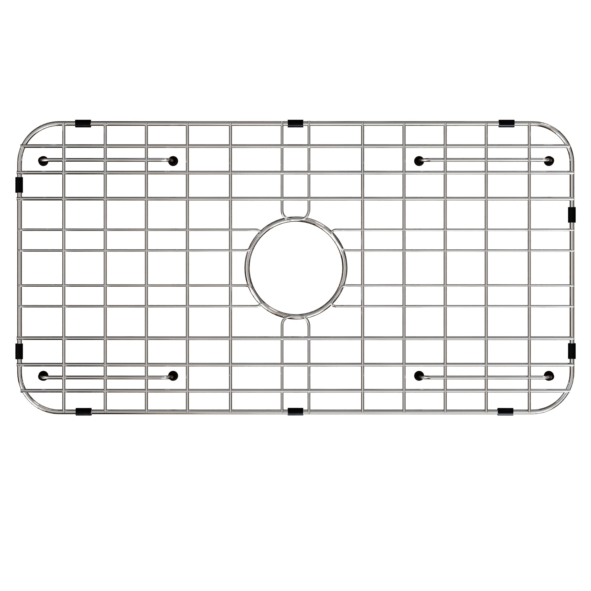 Stainless Steel Sink Grid and Protectors for Bottom of Kitchen Sink,24" x 12" Sink Protector