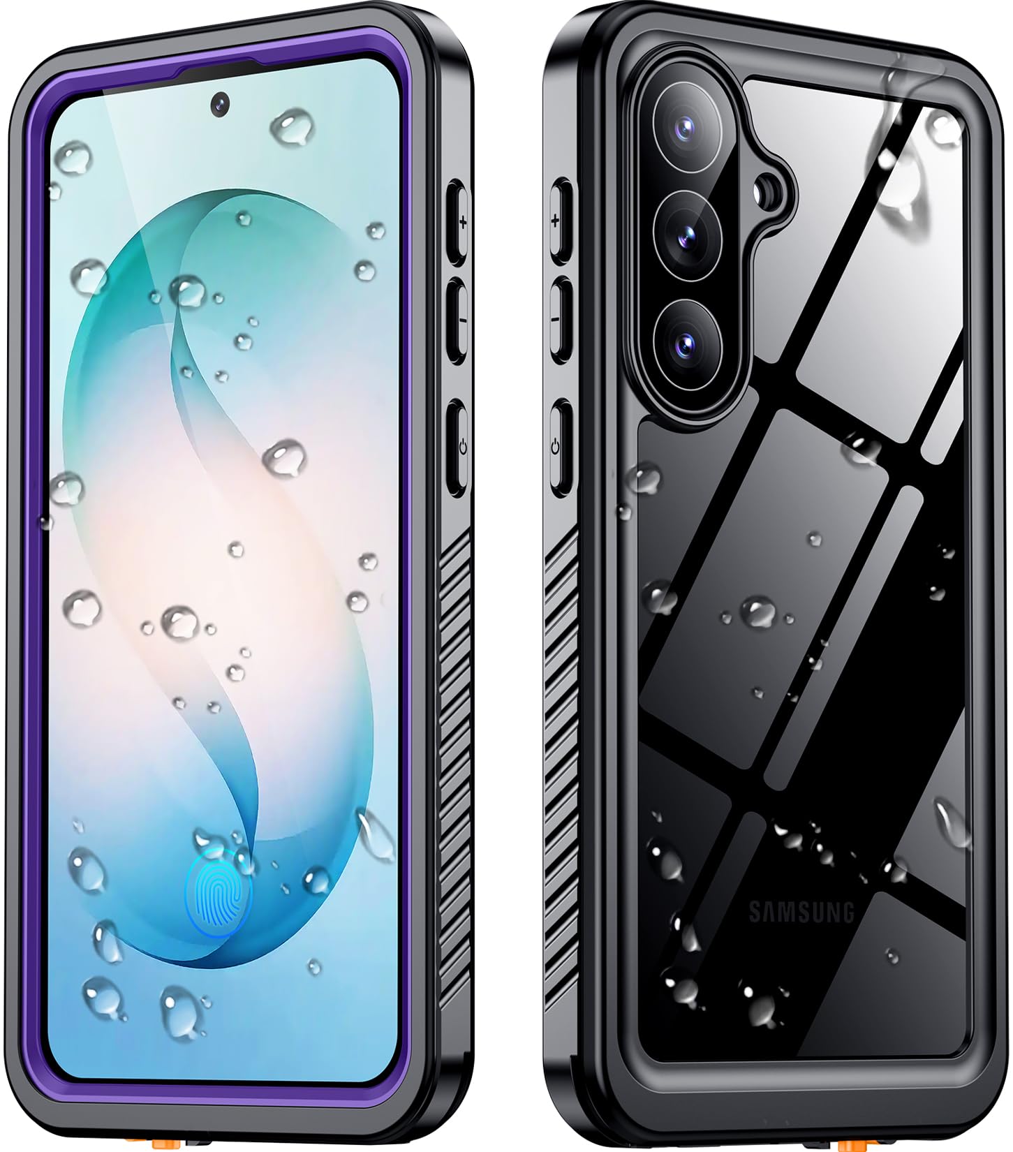 SPIDERCASE Designed for Samsung Galaxy S26 Ultra Case Waterproof,Built-in Screen & Camera Lens Protector[IP68 Underwater] [Military Grade Shockproof] Full Body Protection Phone Case,Black/Clear — view 20