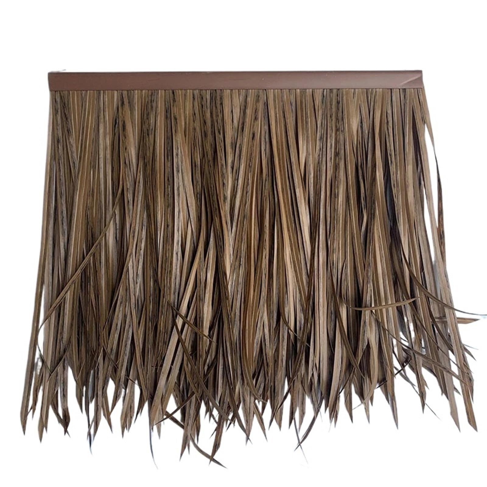 Paille artificielle anti-UV pour remplacer le chaume naturel usé de toit de pavillon
