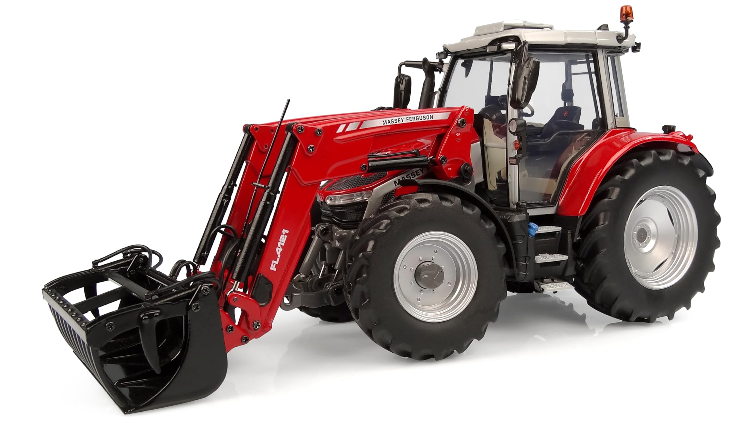 Universal Hobbies Trattore Massey Ferguson 5S.131 con caricatore frontale FL.4121