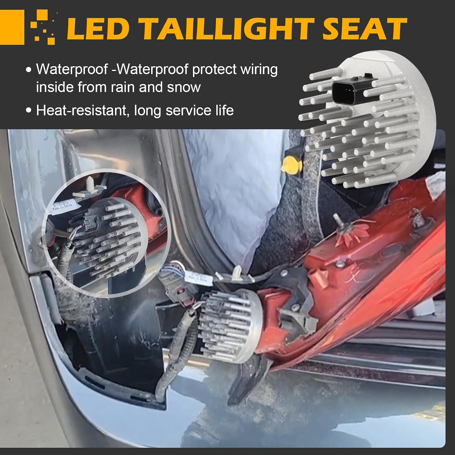 X4XZ 13579168 LED Tail Light Bulb Unit Compatible with 2013-2018 Cadillac ATS XTS 3.6L Replaces# 84198978