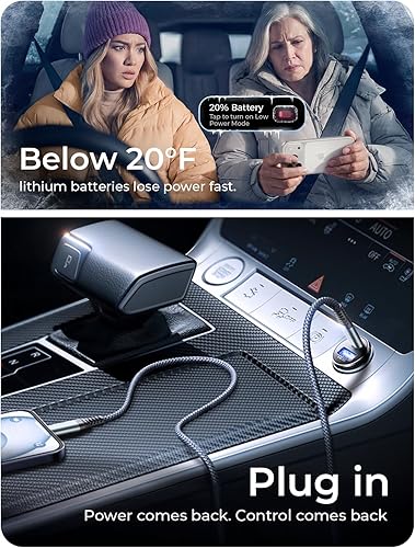 Miniatura 5 de LISEN Cargador de Coche USB C, Adaptador de Cargador de Encendido USB de 54W, Accesorios de Coche para Hombres, Mini Adaptador de Carga Rápida USBC