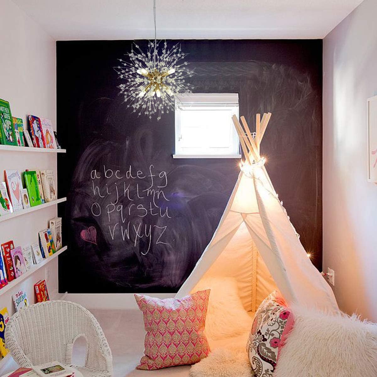 Get Cheap Price Becailyer Modern Sputnik Chandelier, 8-Lights Fireworks Pendant Light Modern Hanging Light Fixtures Ceiling Light Living Room Bedroom Restaurant Foyer, Gold Super Sale 🛒 Becailyer Modern Sputnik Chandelier, 8-Lights Fireworks Pendant Light Modern Hanging Light Fixtures Ceiling Light Living Room Bedroom Restaurant Foyer, Gold
