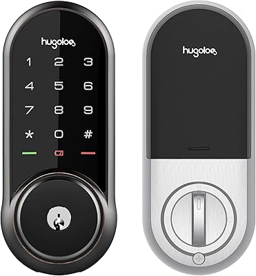 Hugolog Smart Deadbolt Smart Door Lock Touchscreen Digital Door Lock