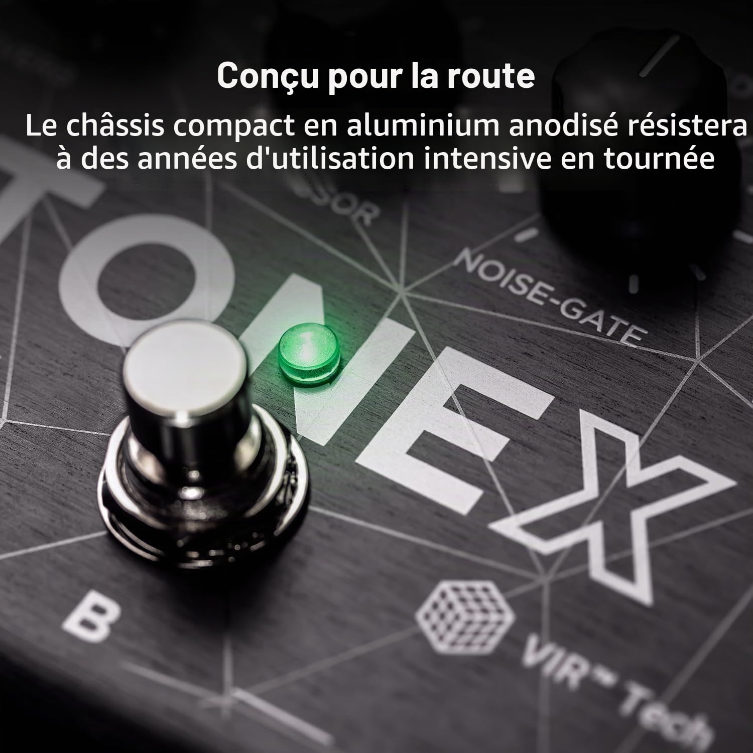IK Multimedia TONEX Pedal AI machine learning pédale multi effets: Tone Modélisez tout ampli de guitare, pédale de guitare, pédale de distorsion, pédale d'overdrive ou autres effets de guitare
