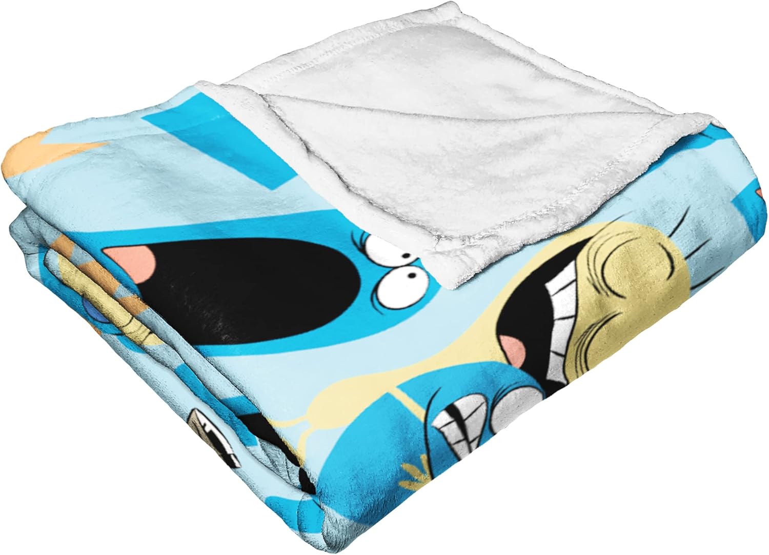 Northwest Cartoon Network - Foster's Home for Imaginary Friends Silk Touch Throw Blanket, 50" x 60", Best of Bloo