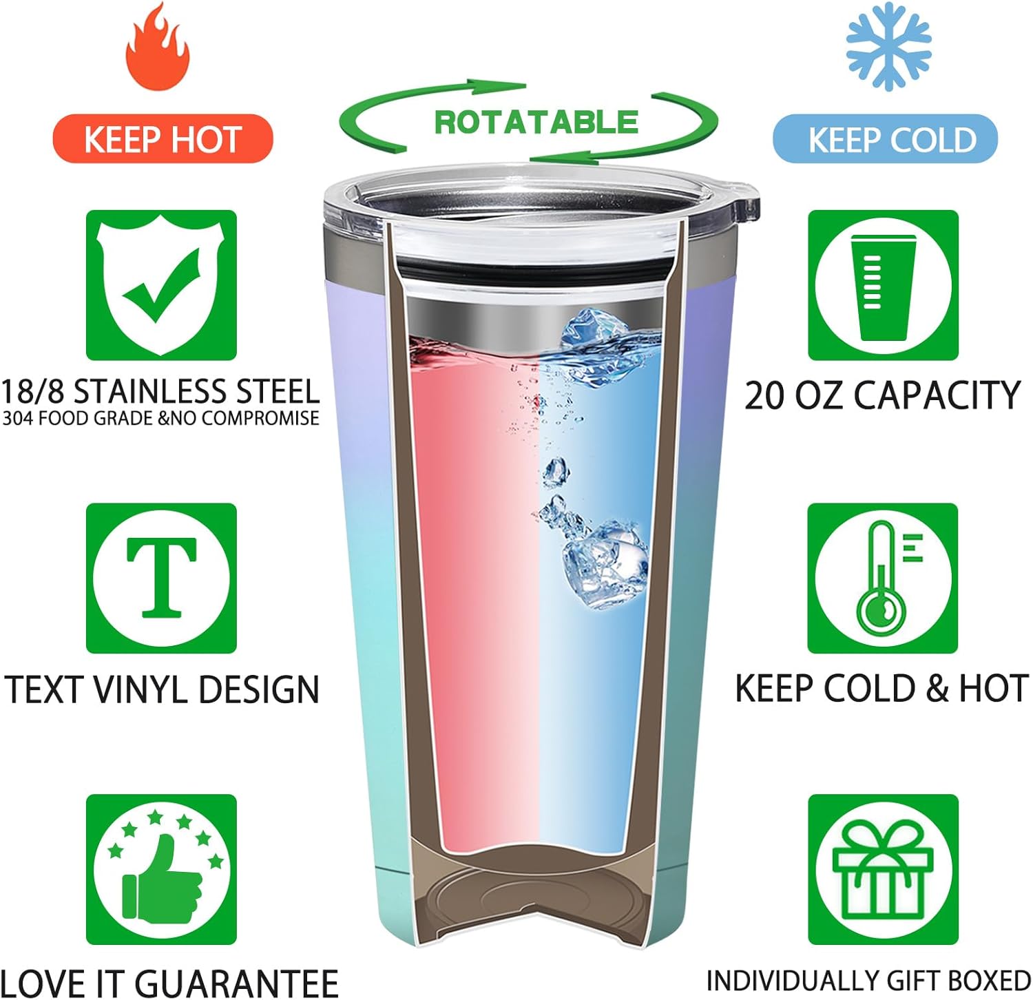 Grifarny Stepmom Gifts from Stepdaughter, Daughter, Son - Mothers Day Christmas Birthday Gifts for Stepmoms, Step Mom, Stepmother - Stepmoms Tumbler Cup 20oz - Image 9