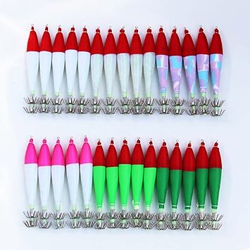 Amazon 夜光 7 0号 浮きスッテ 6色 30本 0sute7hs30 イカ釣り エギング うきスッテ 浮スッテ スッテ 浮きスッテ エギ スッテ