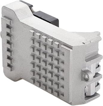 مقاوم محرك منفاخ Motoforti HVAC ومقاوم منفاخ سخان لمرسيدس أكتروس MP2 / MP3 وMan TGX TGS TGA TGM معدني ABS رقم A0108202810 فضي اللون